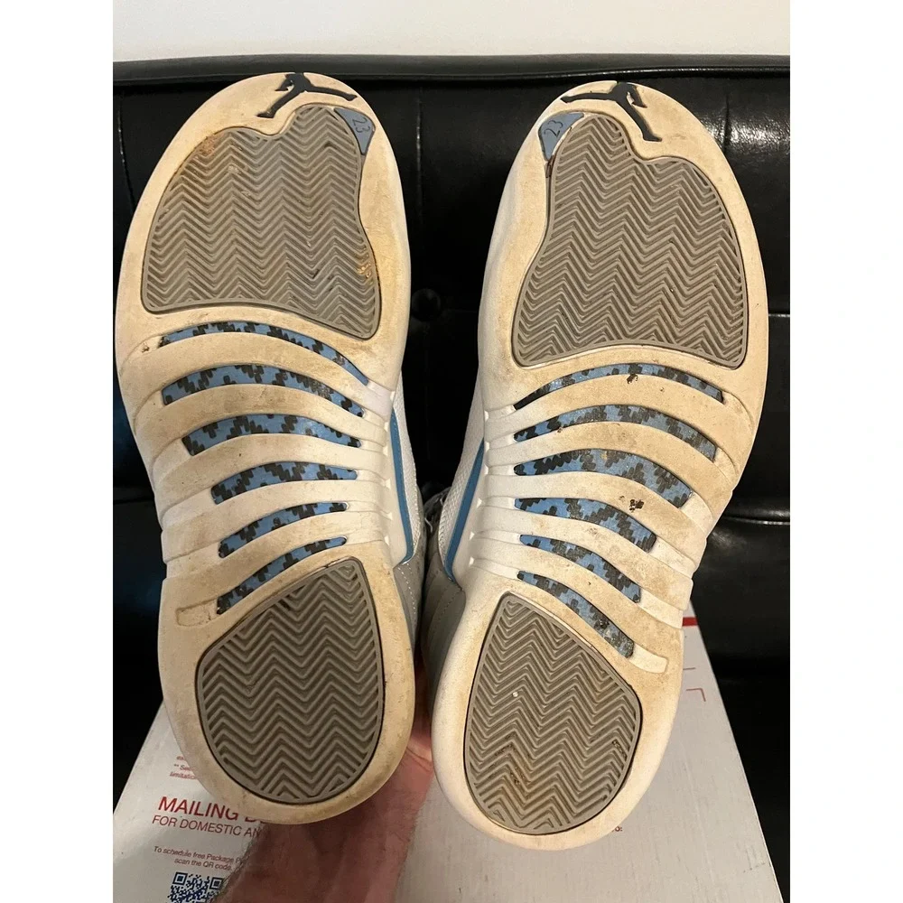 Jordan 12 Retro Wolf Grey University Blue